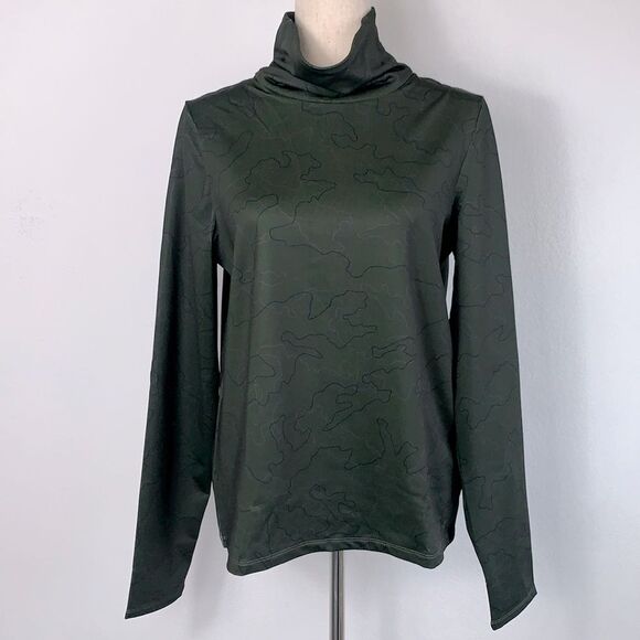 NWT Under Armour Women's UA Cold Weather Funnel Neck Long Sleeve Athletic Top M - Picture 2 of 9